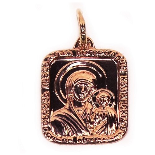 Кулоны The-Jeweller Нательная иконка Божья Матерь Казанская из золота