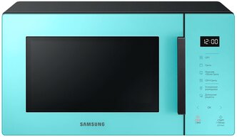 Микроволновая печь Samsung MG23T5018AN/BW, 800Вт, 23л, мятный /черный