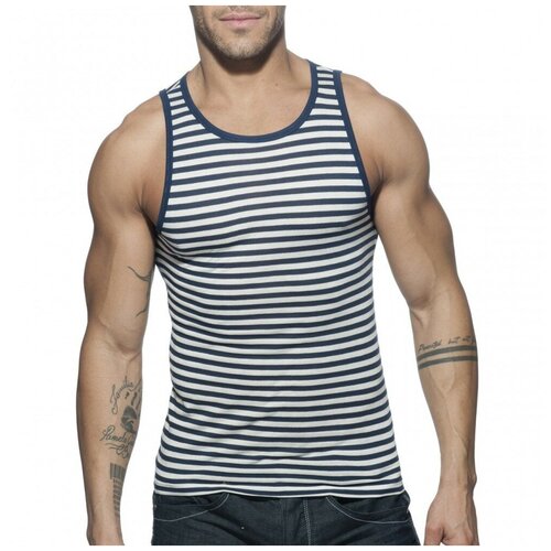 Майка Addicted Sailor Tank Top, размер 2XL, мультиколор, синий майка addicted хлопок размер 2xl синий