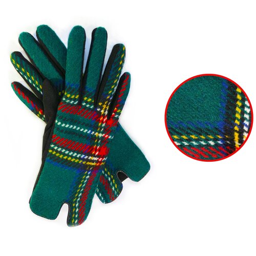 фото Перчатки женские зимние / перчатки сенсорные / перчатки трикотажные / elegant line gloves