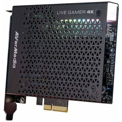 Карта видеозахвата PCI-E Avermedia LIVE GAMER 4K GC573 (LIVE GAMER 4K) avermedia карта видеозахвата avermedia live gamer 4k gc575 внутренний pci e x4 live gamer 4k 2 1