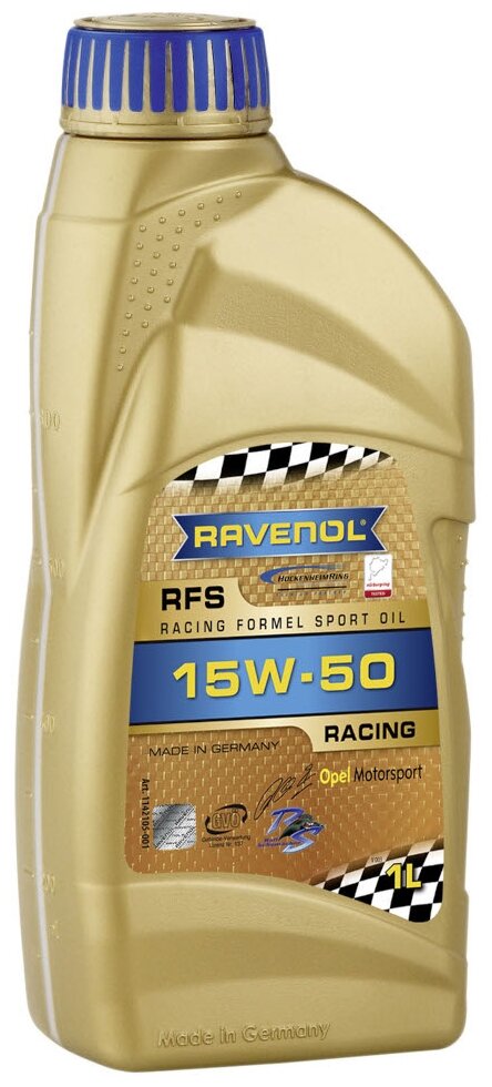 Моторное масло RAVENOL RFS Racing Formel Sport SAE15W-50 ( 1л) new