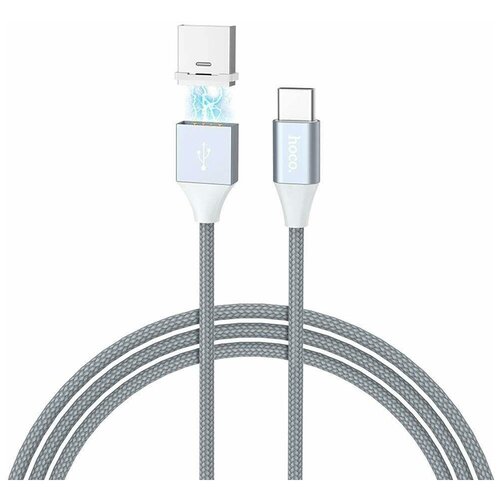 Магнитный кабель Micro usb-usb Hoco U40b usb кабель hoco u40b magnetic 1 2м для iphone 5 6 магнитный серый