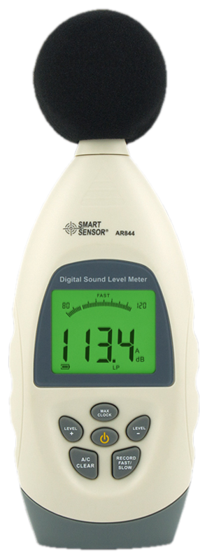 Smart Sensor AR844 (шумомер измеритель уровня звука 30~130 dBA)