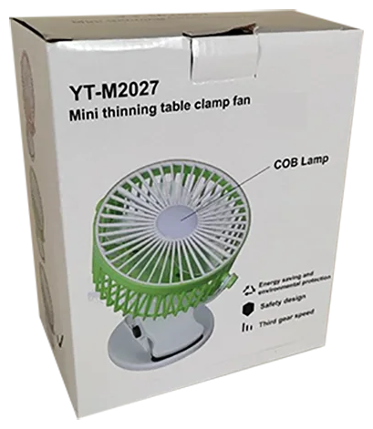 Вентилятор на прищепке M2027 / Портативный вентилятор на прищепке - фотография № 3