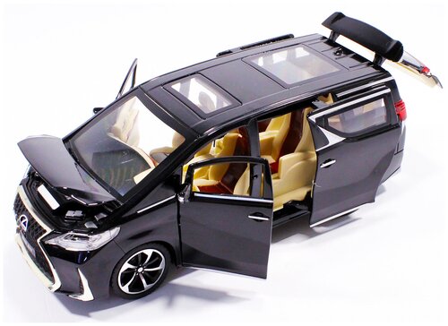 Коллекционная модель «Lexus LM300h» 1:24 (металл, свет, звук)