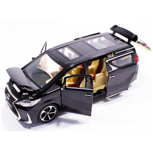 Коллекционная модель «Lexus LM300h» 1:24 (металл, свет, звук)