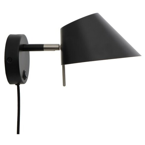 фото Лампа настенная office, d18 см, черная матовая, frandsen