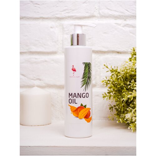 Органическое масло с ароматом манго Tropical Sun 250 мл массажное масло naturals tropical mango с ароматом манго 236 мл