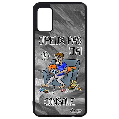 фото Защитный чехол для телефона // samsung galaxy a41 // "не могу - у меня приставка!" геймплей шутка, utaupia, серый