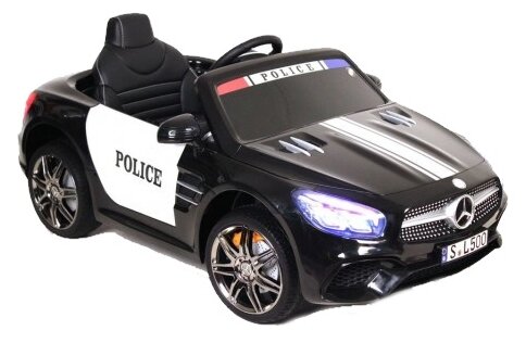 RiverToys Автомобиль Mercedes-Benz SL500, черный