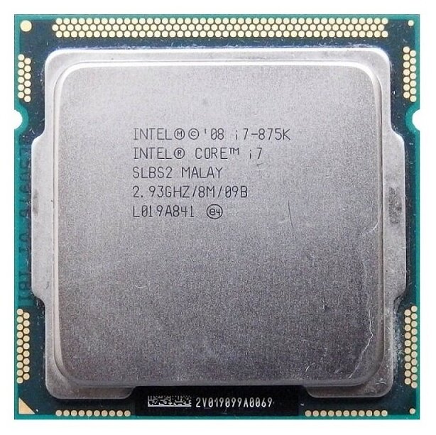 Процессор Intel Core i7-875K Lynnfield LGA1156,  4 x 2933 МГц, OEM