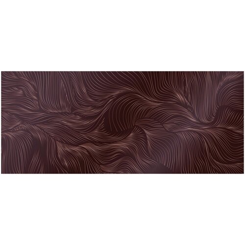 Фотообои Уютная стена Изысканный багровый шлейф 640х270 см Виниловые Бесшовные (единым полотном)