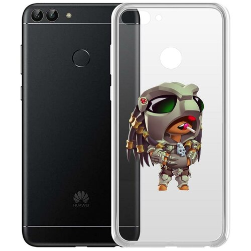 Чехол-накладка Clear Case Brawl Stars-Леон Хищник для Huawei P Smart чехол накладка clear case brawl stars леон хищник для realme c11 2021