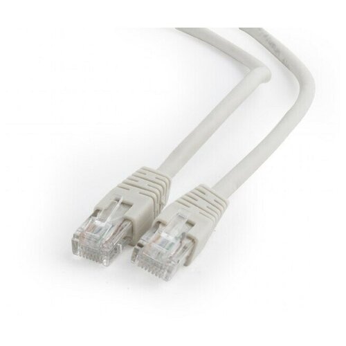 Cablexpert Патч-корд UTP PP6U-0.25M кат.6, 0.25м, литой, многожильный (серый) патч корд utp cablexpert кат 6 20м литой многожильный серый