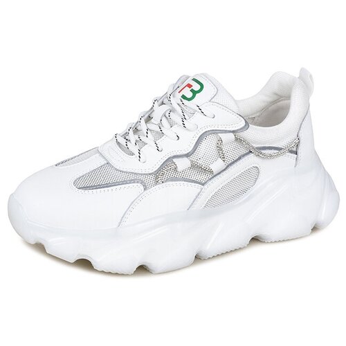 фото Полуботинки женские для активного отдыха jn22ss-10 francesco bella размер 38, белый