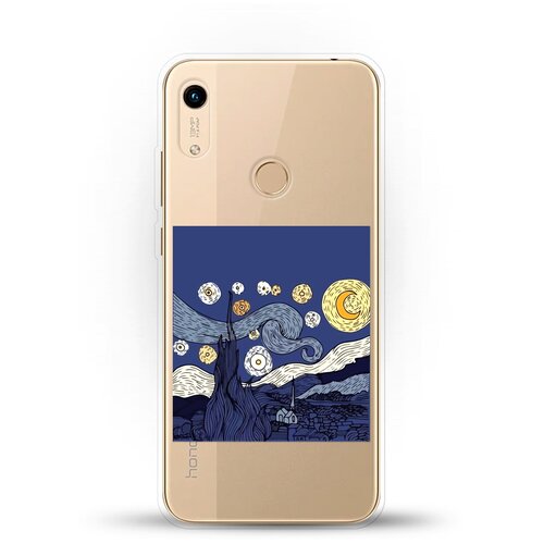 фото Силиконовый чехол ночь на honor 8a pro andy & paul