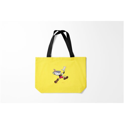 фото Сумка-шоппер / 46х35 см / геймерам / cuphead cuphead / burnettie