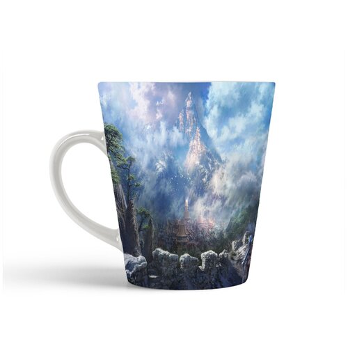 фото Кружка-латте coolpodarok blade and soul город у подножия горы