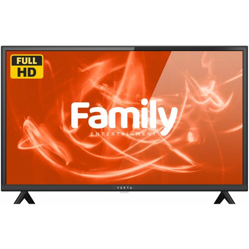 Телевизор 32 VEKTA LED FullHD SMART TV LD-32SF4850BS FAMILY WildRed 1594500₽