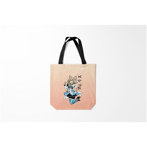 фото Сумка-шоппер / 40х40 см / аниме / re zero. жизнь с нуля в альтернативном мире феликс аргайл burnettie