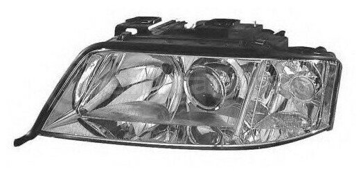 Фара Левая Audi A6 C5 97-99 De-H1 / Кроме 8 Цил. Depo арт. 441-1134L-LD-EM