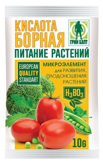 Микроудобрение Борная кислота 10 г