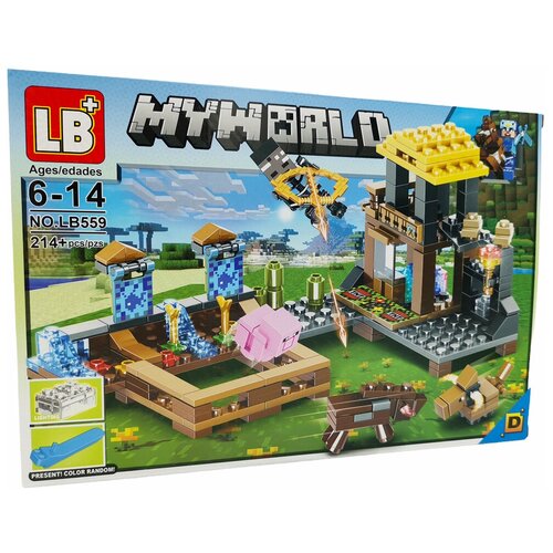 Конструктор Мой мир, 214 деталей