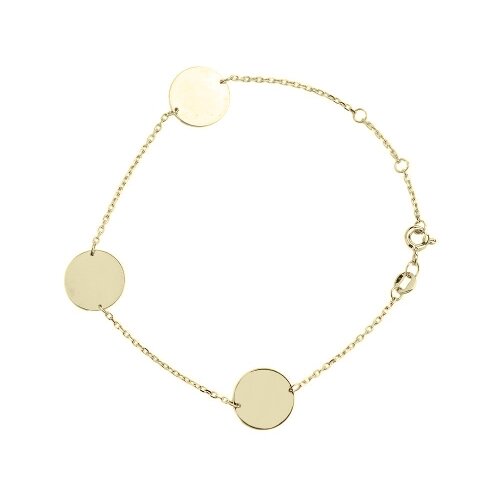 фото Эстет браслет из желтого золота 01б032819, 17 см, 2.82 г