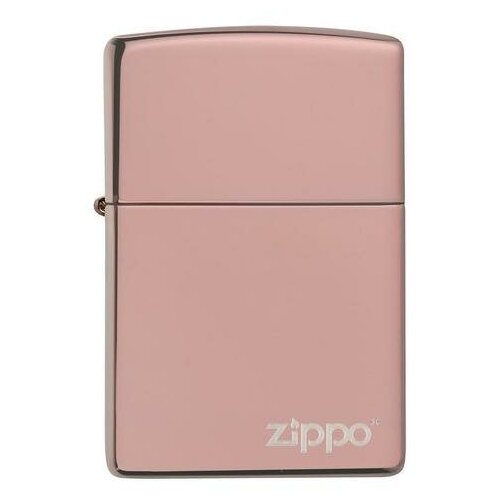 Зажигалка Zippo Classic с покрытием High Polish Rose Gold, латунь/сталь, розовое золото, глянцевая