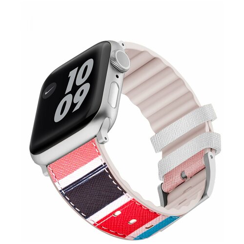 Ремешок для Apple Watch 45mm,44mm,42mm Viva Madrid Venturx Lineal,сменный браслет для эпл вотч,гипоаллергенный ремешок