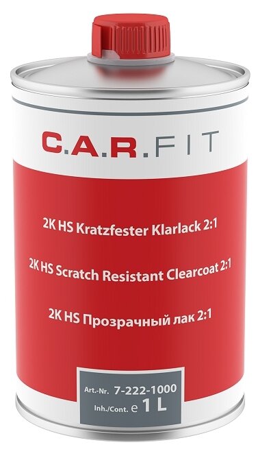 Лак C.A.R.FIT 2K HS 1000 мл