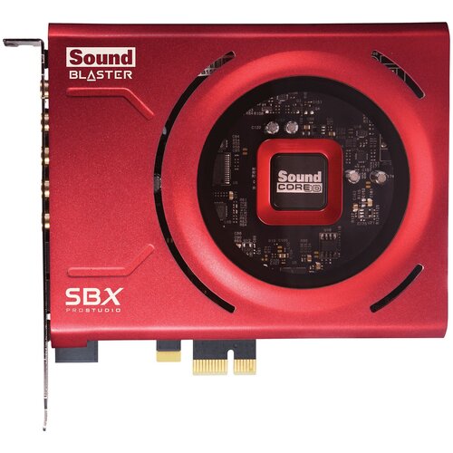 внешняя звуковая карта creative sound blaster gc7 черный Звуковая карта Creative PCI-E Sound Blaster Z SE (Sound Core3D) 5.1 Ret