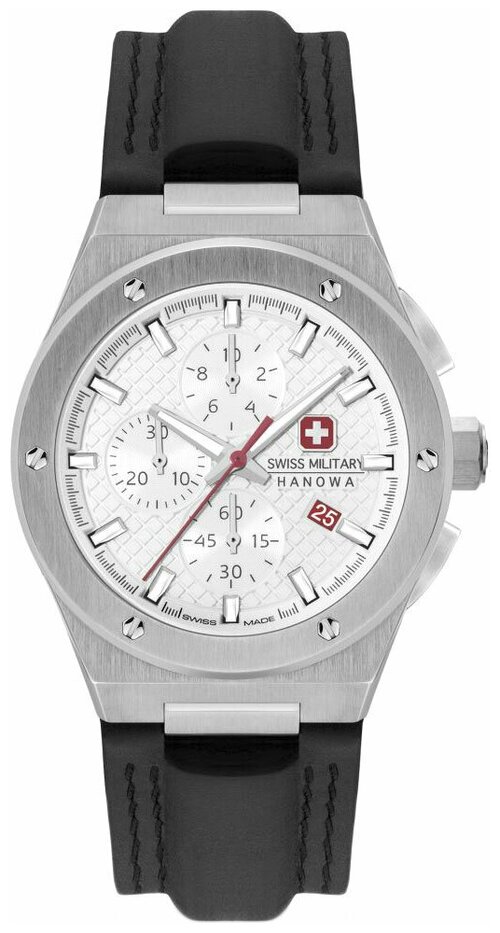 Наручные часы Swiss Military Hanowa Land SMWGC2101701, белый, серебряный