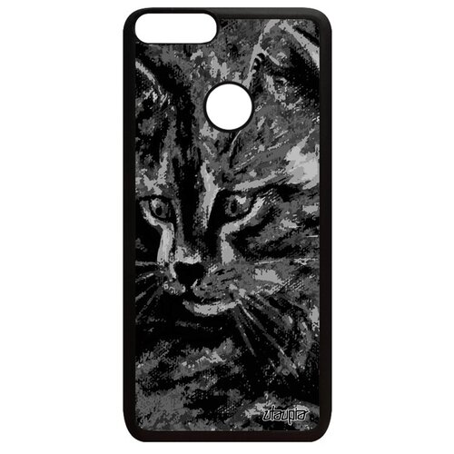 фото Новый чехол на мобильный // huawei p smart 2018 // "котенок" милый маленький, utaupia, серый