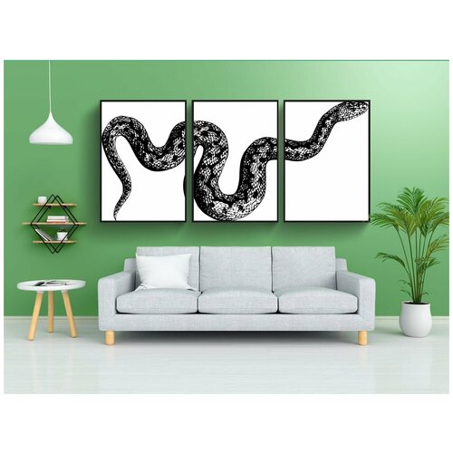 фото Набор модулных постеров для интерьера "животное, общий, избранное" 60x90 см. в тубусе, без рамки lotsprints