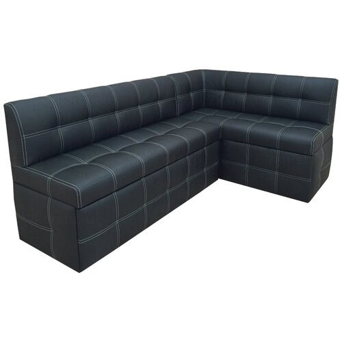 Кухонный угловой диван со спальным местом Дублин Black