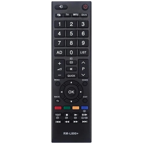 Универсальный пульт для Toshiba RM-L890+ remote control ct 8040 ct 8035 for tv toshiba led lcd 3d television 40t5445dg 48l5435dg 48l5441dg ct984 ct8003 fernbedienung