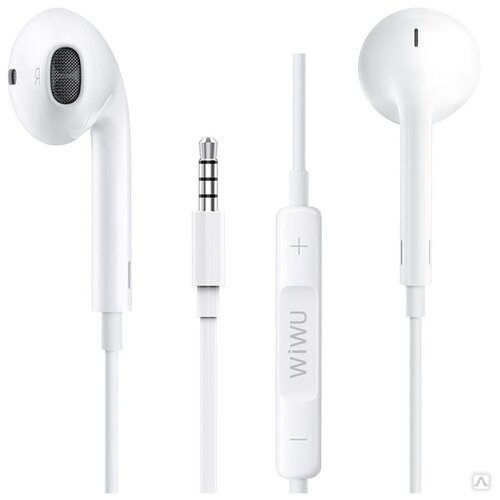 WIWU Earbuds 101, белый гарнитура honor earbuds x3 серый