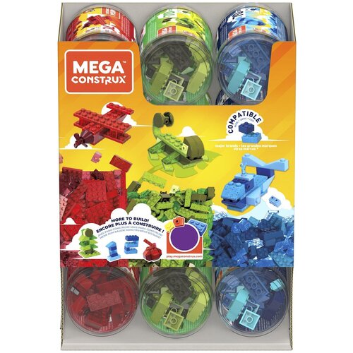 Конструктор Mega Construx Building Tube GVM57 GVM59