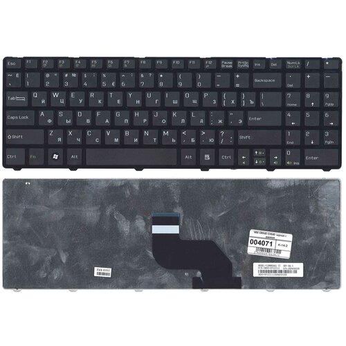 Клавиатура для ноутбука MSI CR640 CX640 черная с рамкой 1824₽