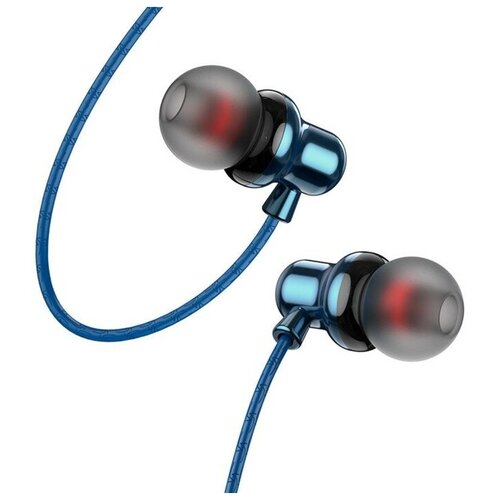 Наушники Borofone BM65 Sole вакуумные микрофон Jack 35 мм кабель 12 м синие 83400₽