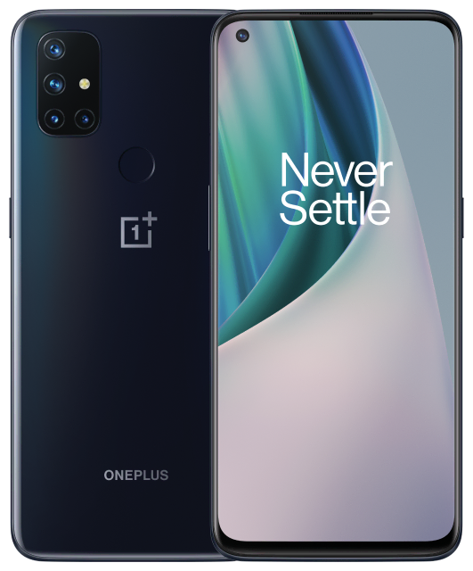 Мобильный телефон OnePlus Nord N10 5G midnight ice (полуночный лед)