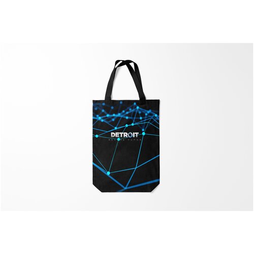 фото Сумка-шоппер / 31х42 см / геймерам / detroit become human burnettie