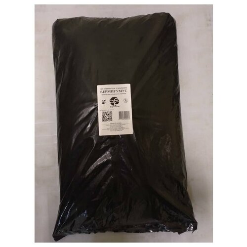 Удобрение органическое вермикомпост (биогумус) для домашних растений, сепарированный. 30 литров