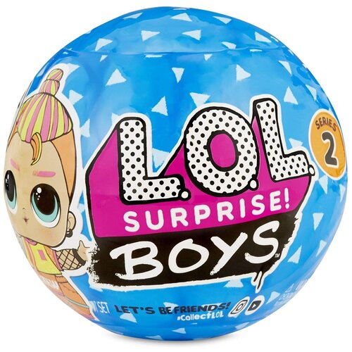 фото Lols mga entertainment кукла шарик lol сюрприз оригинал - мальчики 2 серия (l.o.l. surprise! boys series 2)