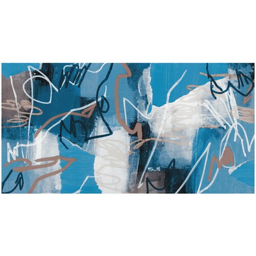 Фотообои Уютная стена Небесно-голубой 520х270 см Бесшовные Премиум единым полотном 26540₽