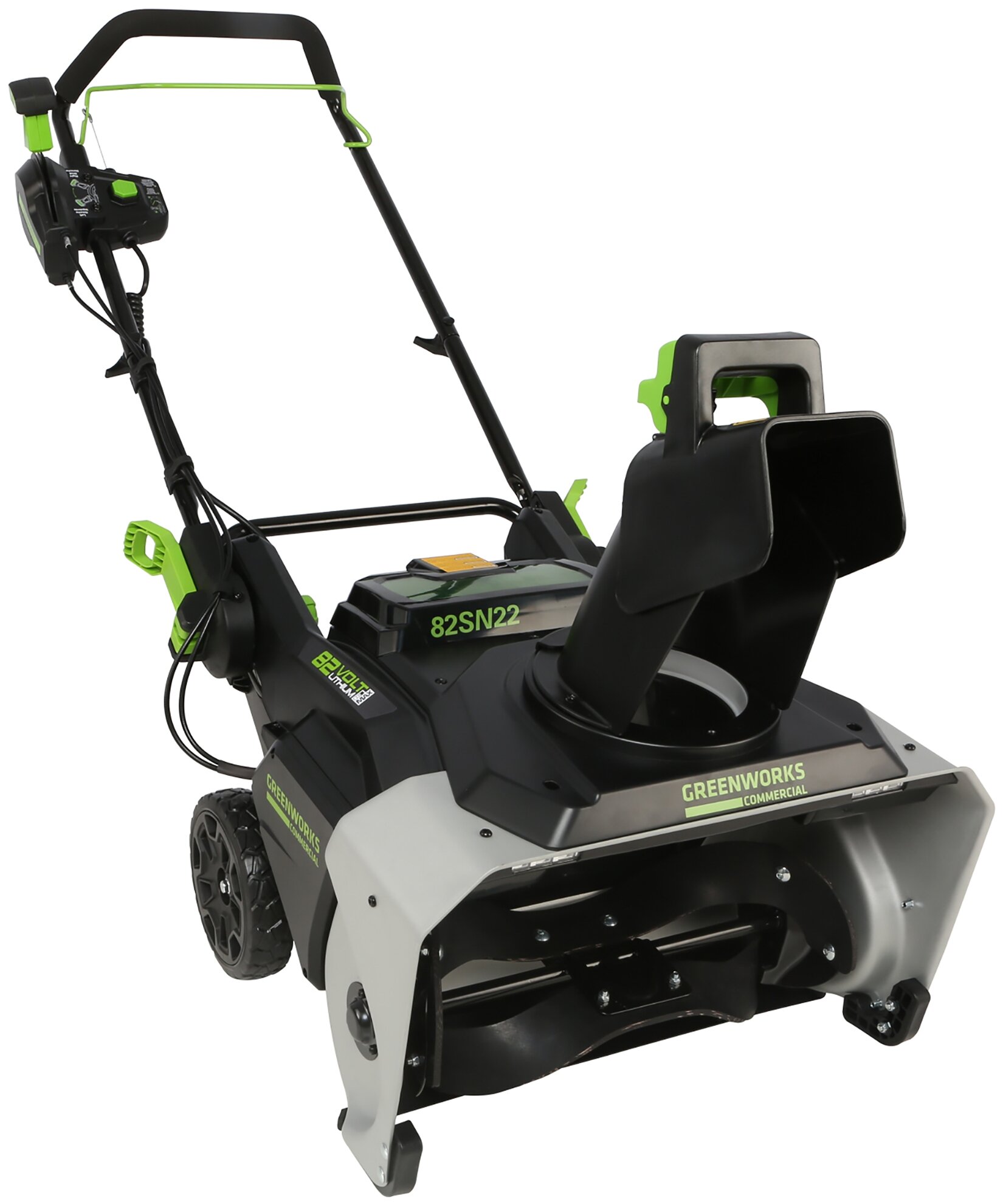 Снегоуборщик Greenworks GD82ST 82V 2602507 (56 см) бесщёточный аккумуляторный без аккумулятора и зарядного устройства - фотография № 2