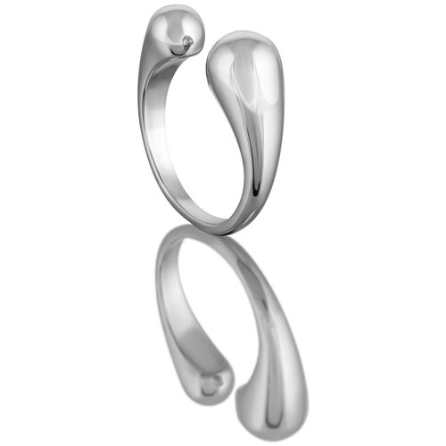 Кольцо LIGHT NIGHT, размер 17, серебряный