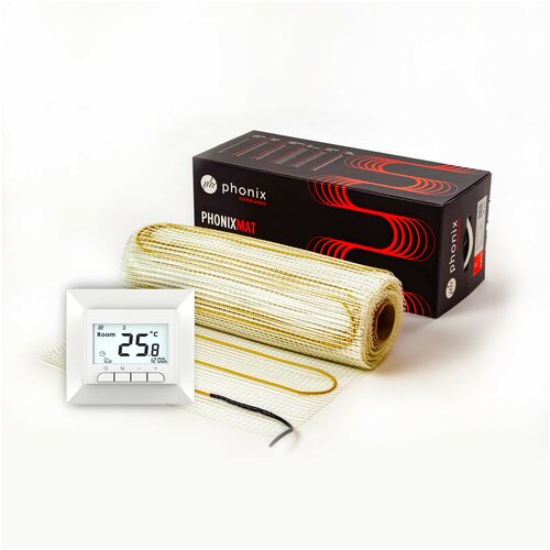 Электрический теплый пол PHONIX 20м2 phm-150 Втм2 программируемый терморегулятор 53716 в комплекте 8514₽